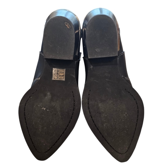 DKNY Women's Lukas Black and White Cowboy Boots - Picture 10 of 13